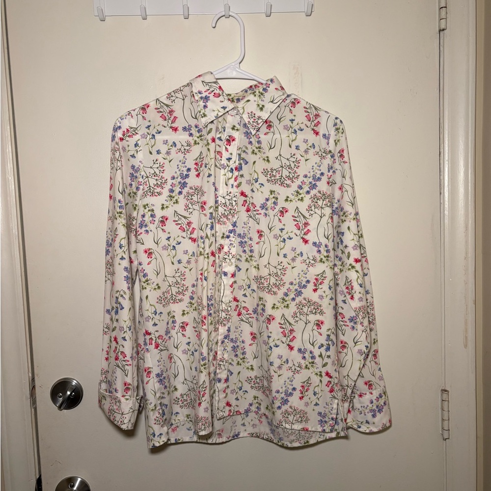 Floral Button-Up Shirt